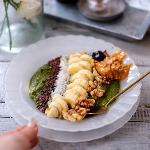 ハナビラタケレシピ写真1_potage bowl