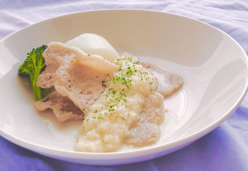 乾燥はなびら茸・濃厚きのこポークソテー_レシピ写真1