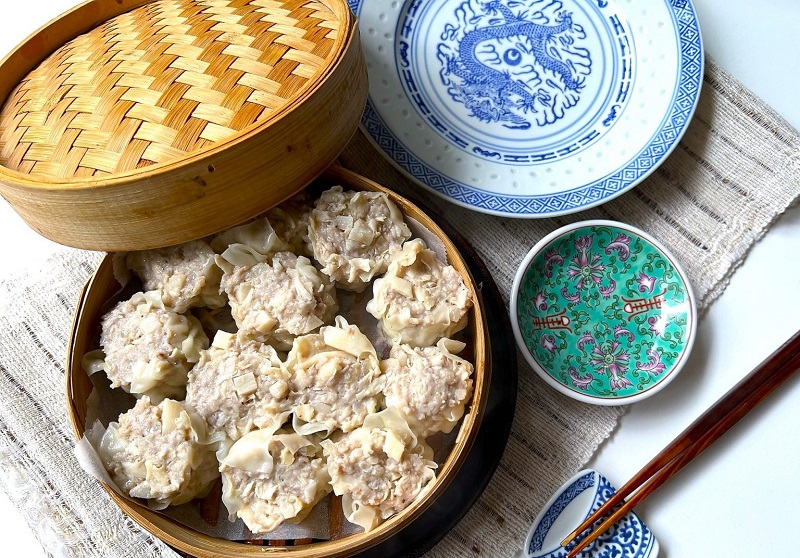 はなびら茸とたけのこのシュウマイ-レシピ写真2